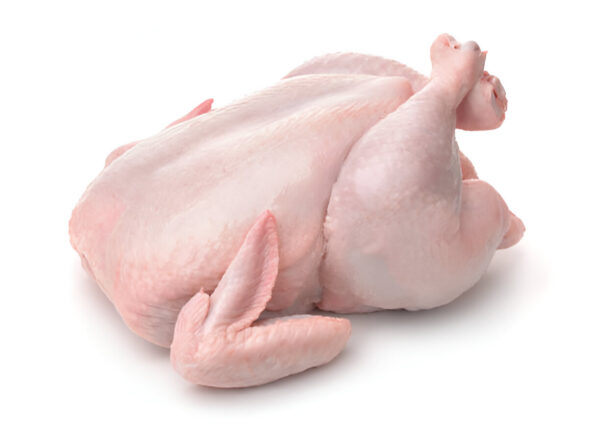 Poulet entier fermier – 1.2kg prêt à rôtir